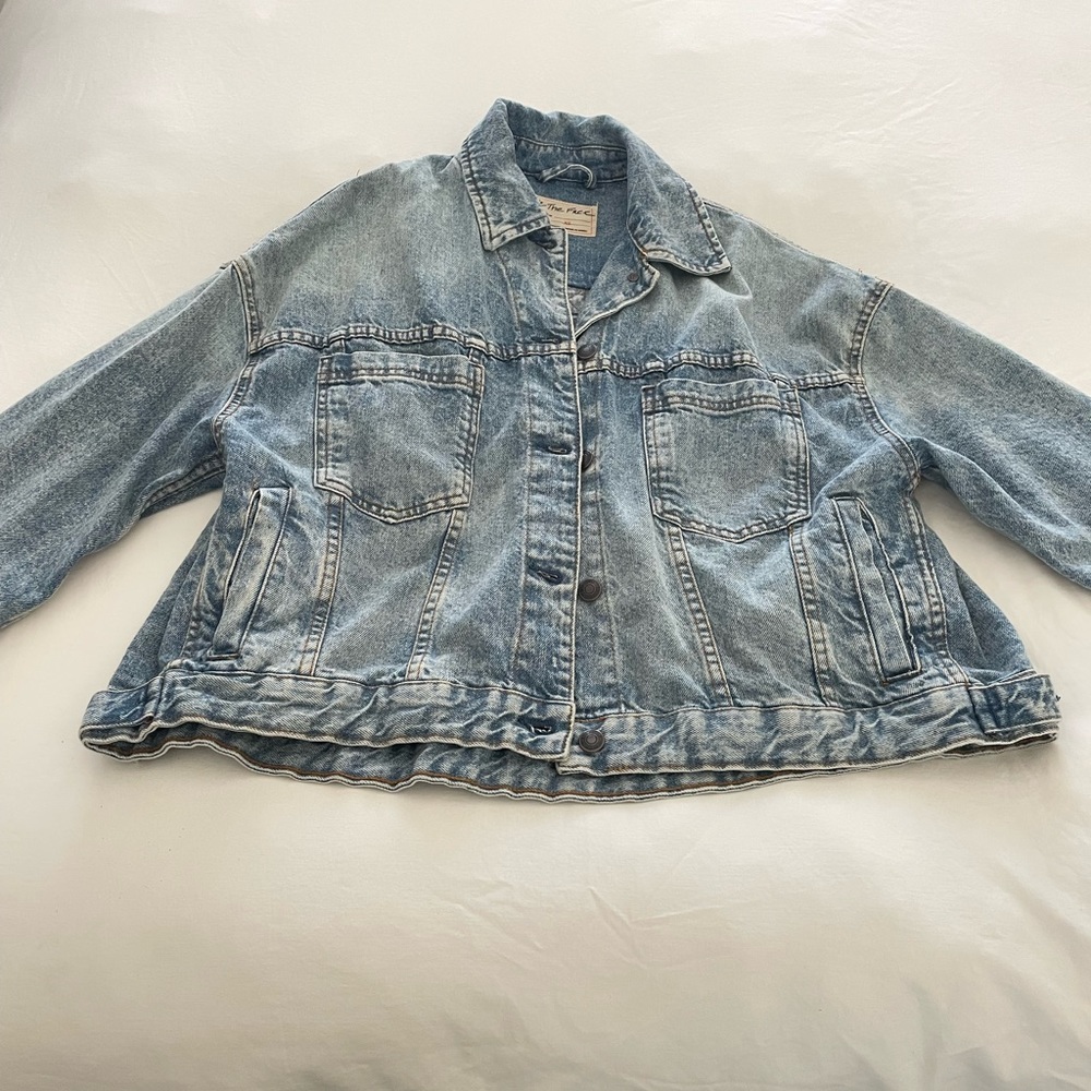 We The Free Opal Swing Denim Jacket - Picture 7 of 13